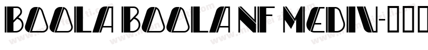 Boola Boola NF Mediu字体转换